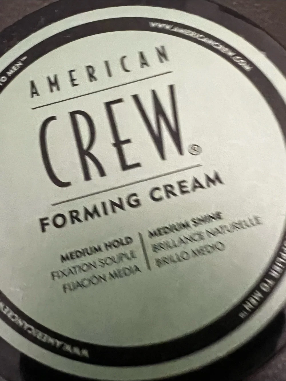 American Crew Forming Cream - Silver/Light Gray